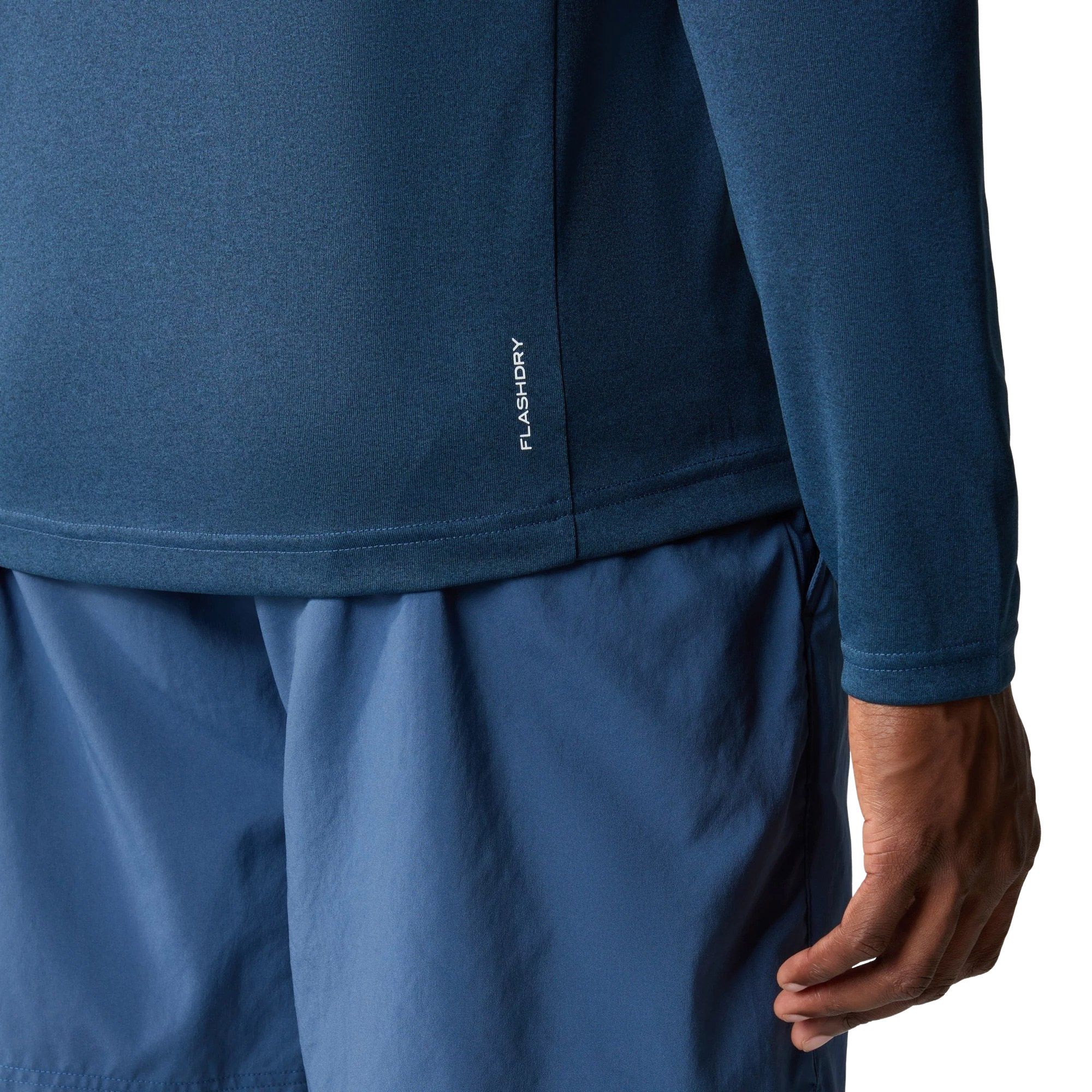 The North Face Flex II 1/4 Zip Sweater Heren | PlutoSport